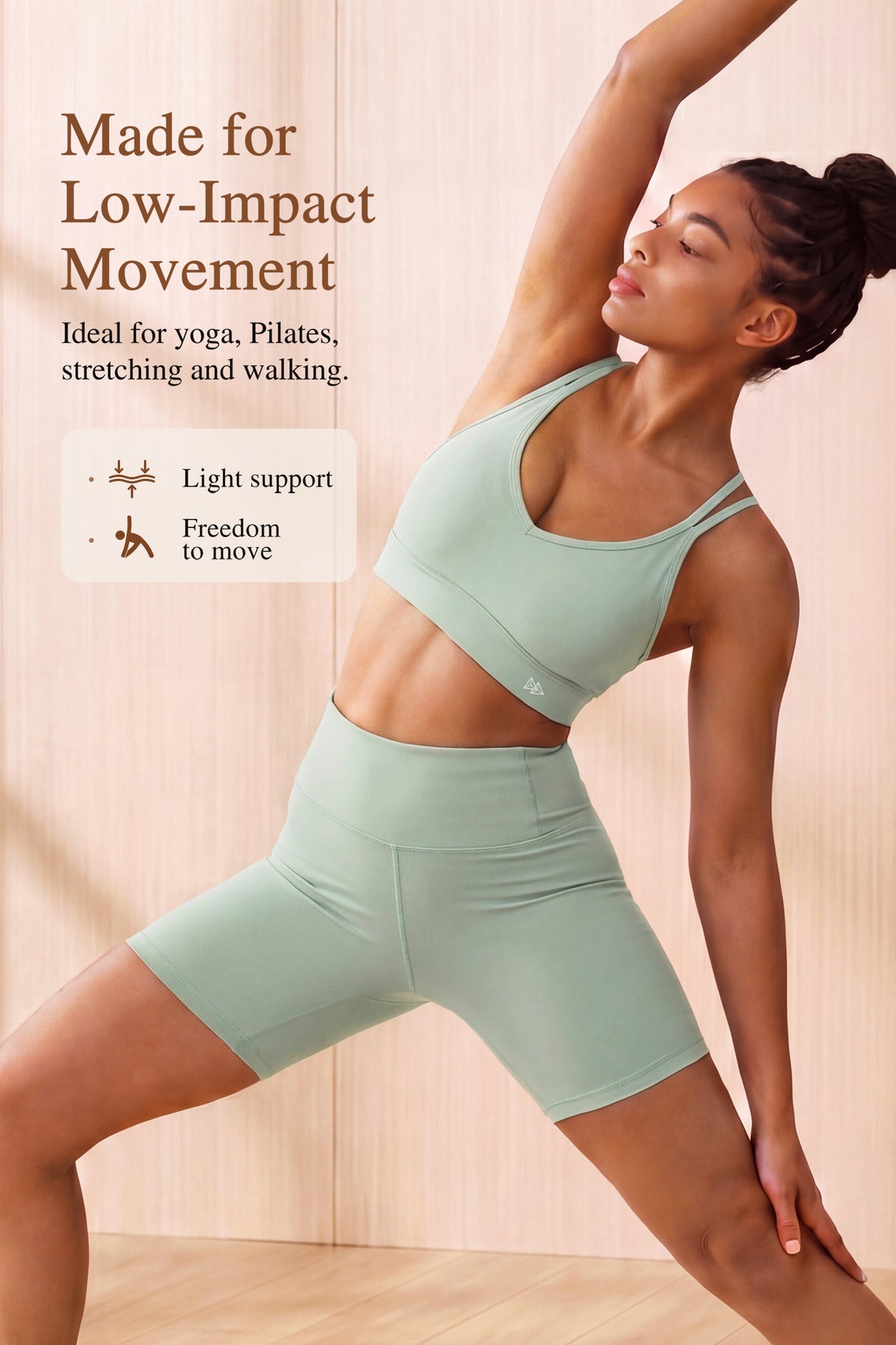 Anywhere™ Breathable Soft Bra for Yoga & Everyday Wear | Women's Light Support Sports Bra