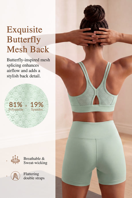 Anywhere™ Breathable Soft Bra for Yoga & Everyday Wear | Women's Light Support Sports Bra