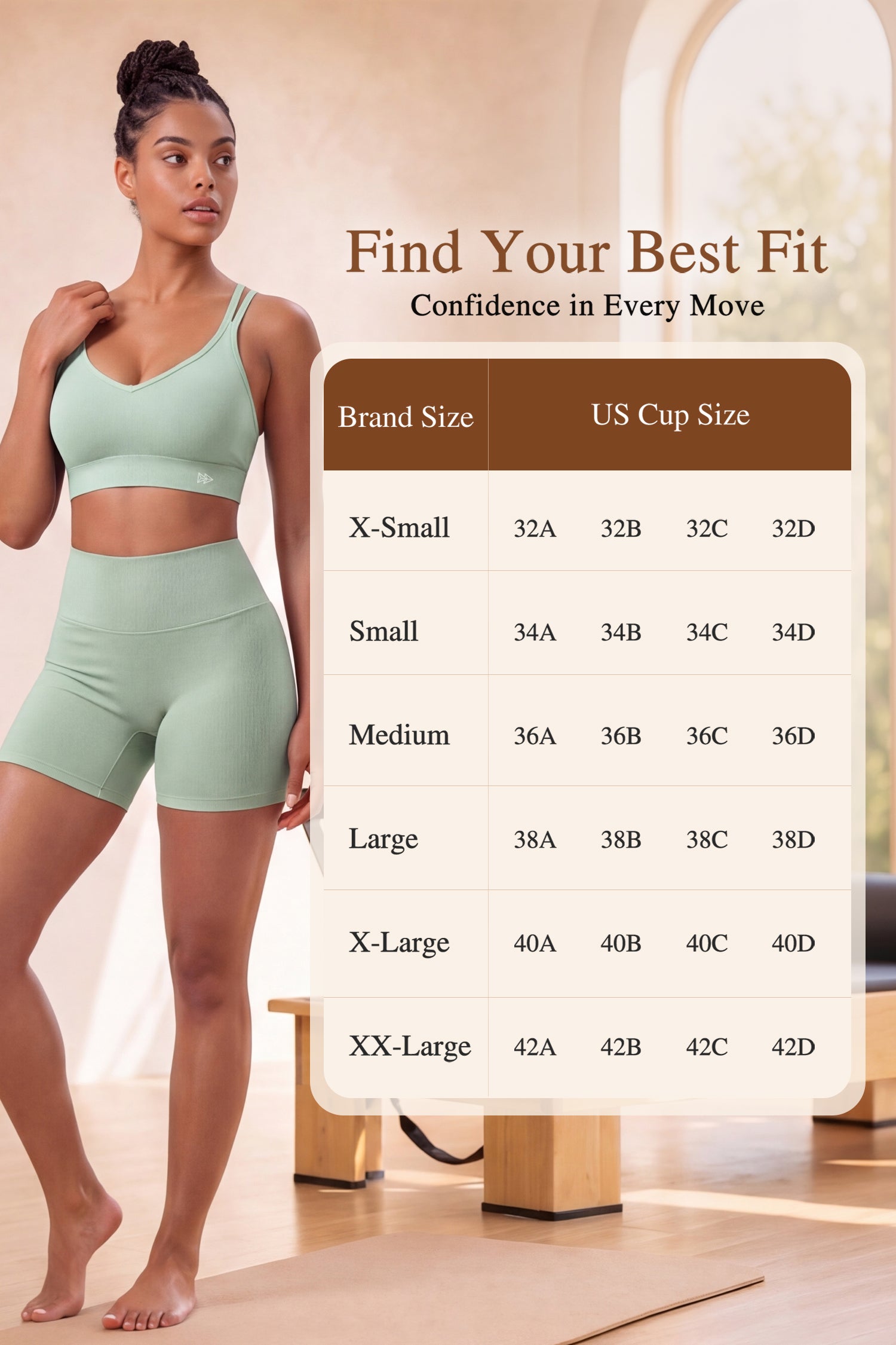 Anywhere™ Breathable Soft Bra for Yoga & Everyday Wear | Women's Light Support Sports Bra