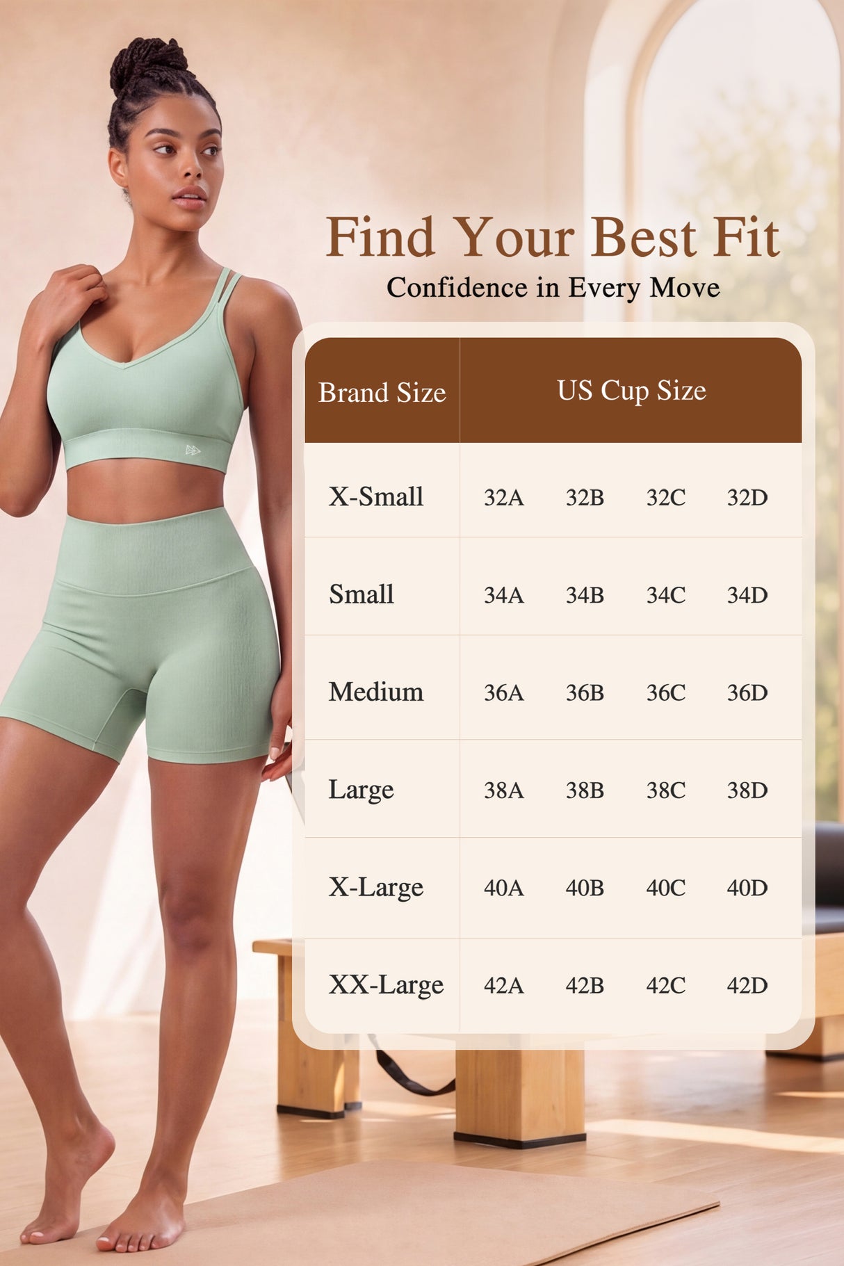 Anywhere™ Breathable Soft Bra for Yoga & Everyday Wear | Women's Light Support Sports Bra