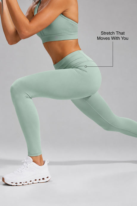 Echo Supportive Sustainable 27 Inches Leggings | High-Impact Leggings Best For Running, HIIT & Training