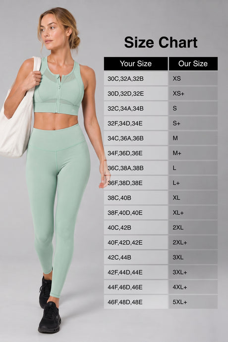 Sculpt Zip Mesh Racerback gepolsterter Lauf-BH | Damen-Sport-BH mit starkem Halt