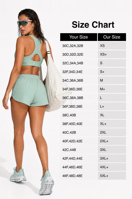 Gepolsterter Lauf-BH mit Sculpt Racerback-Linie | Sport-BH mit starkem Halt für Damen