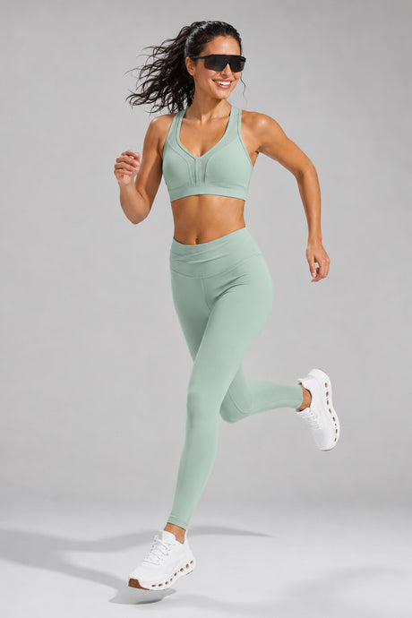 Echo Supportive Sustainable 27 Inches Leggings | High-Impact Leggings Best For Running, HIIT & Training