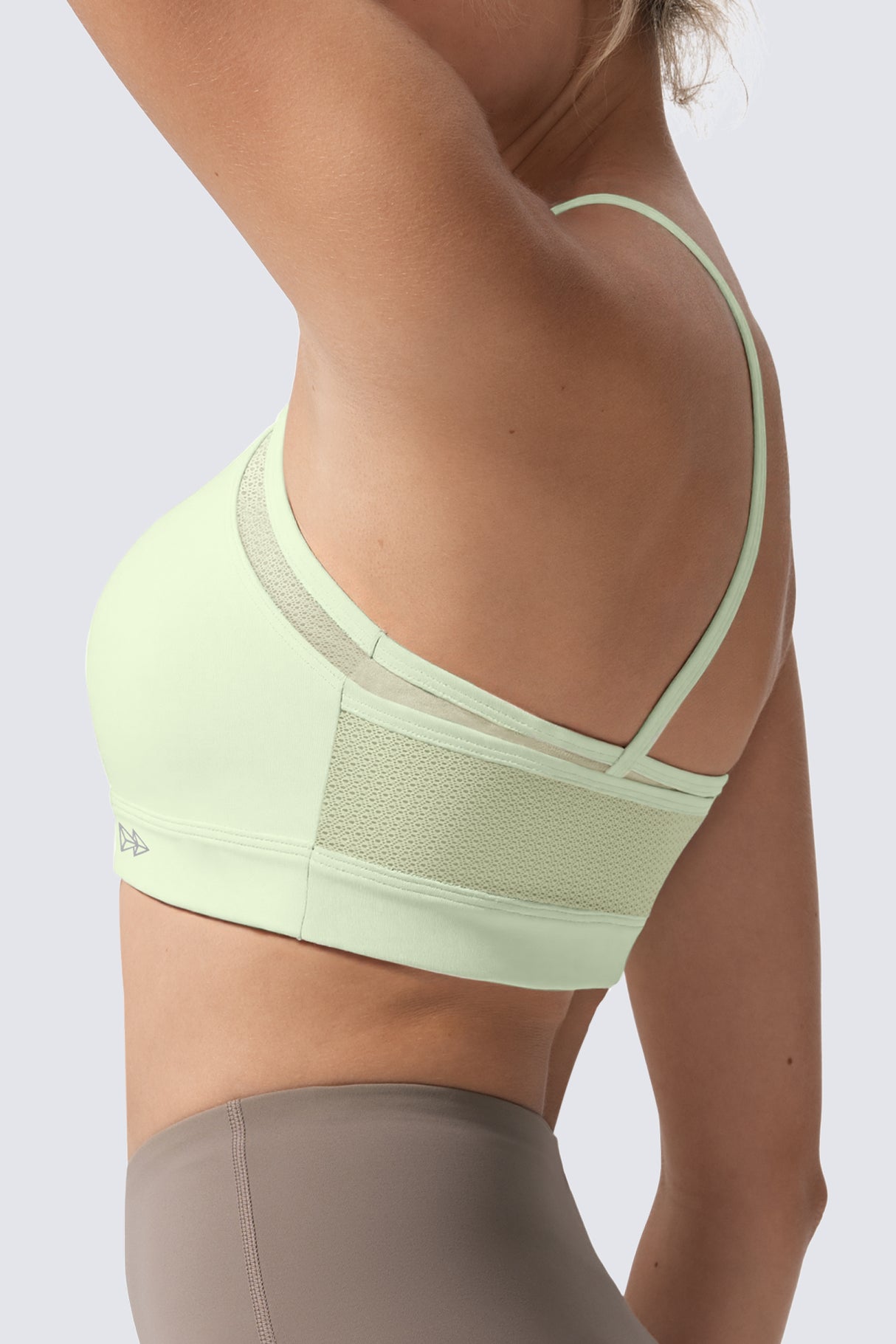 Anywhere™ Double Strap Sheer Mesh Yoga Bra| Women's Light Support Sports Bra