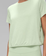 Anywhere Lightweight Soft Relaxed-Fit Cropped Training Tee | Women's Sports T-shirt