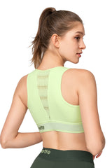Echo™ Breathable Zip-Front Sustainable High-Support Bra | High-Impact Support Best For Running, HIIT & Training