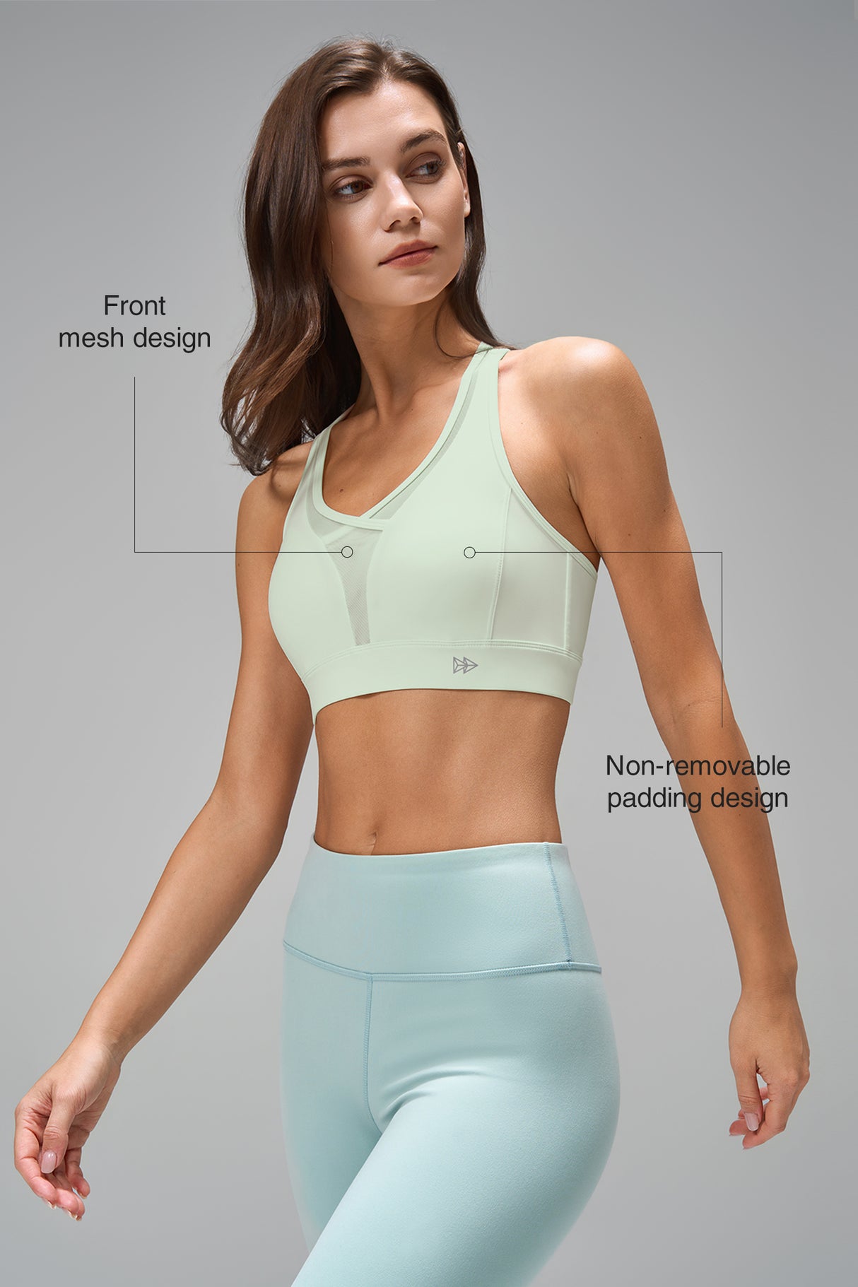 Power™ Adjustable Breathable Comfortable Running Bra | Women's High Support Sports Bra