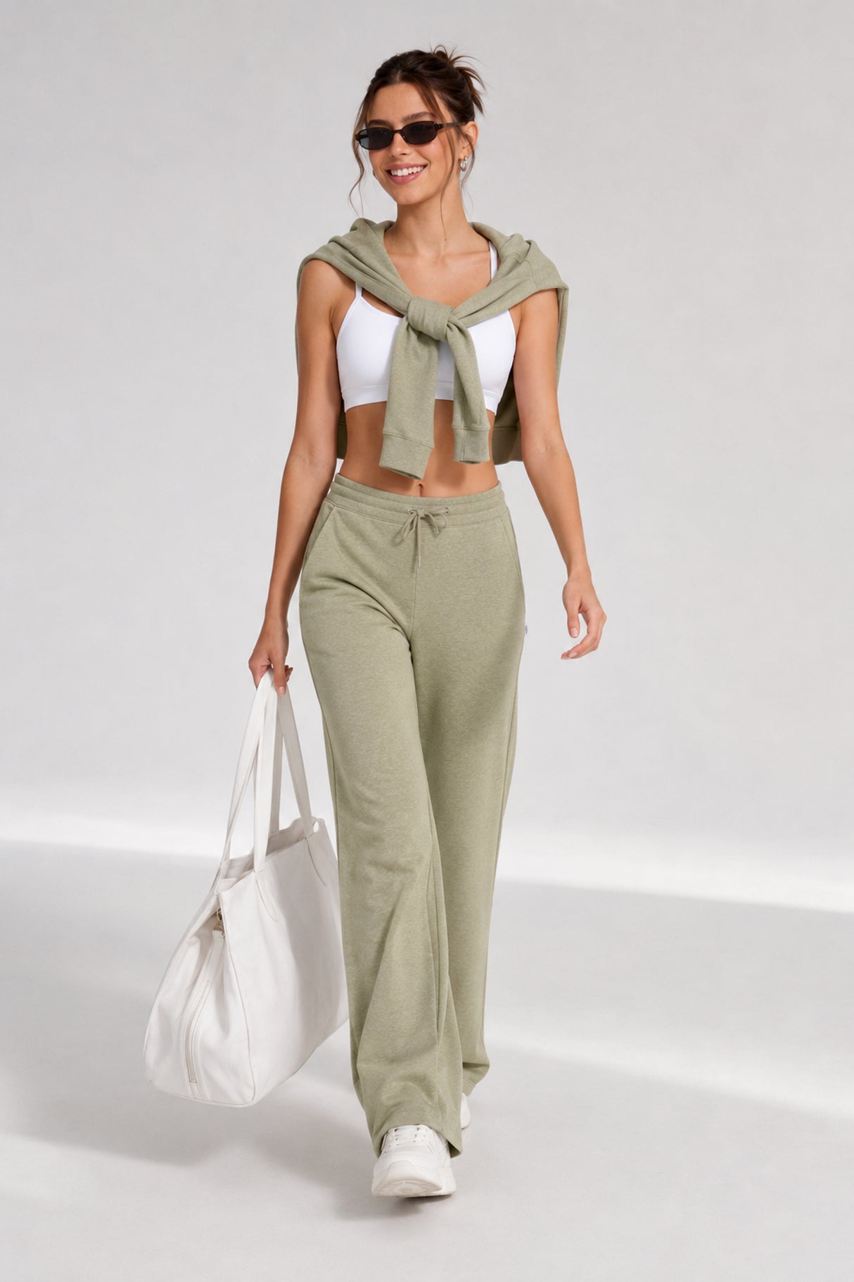 Anywhere™ Relaxed Fit With Adjustable Drawstring Pockets Pants | Women's Sports Pants