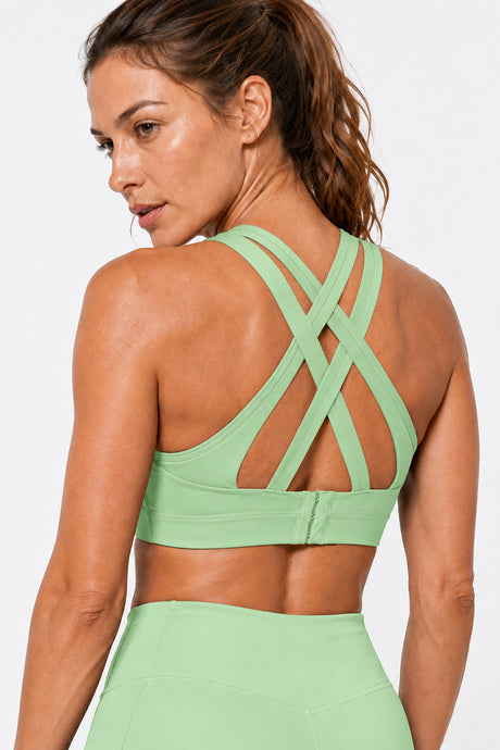 Power™ Cross-Back Breathable High Impact Running Bra | Women's High Support Sports Bra