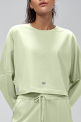 Anywhere™ Women's Cropped Batwing Sleeve Sweatshirt