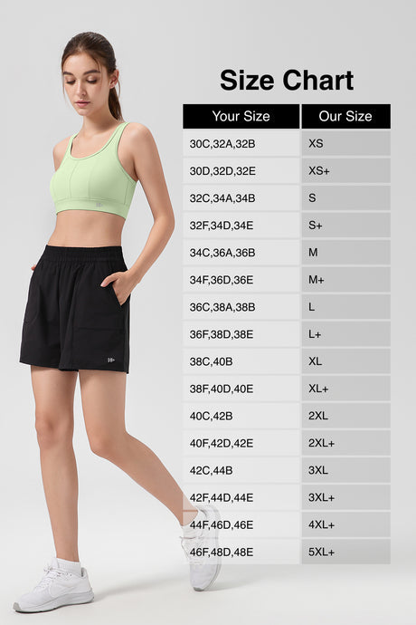Power™ Racerback Breathable Lace Mesh Bra | Women's High Support Sports Bra