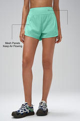 Shift Breathable Built-In High-Rise Running Shorts | Women's Running Shorts