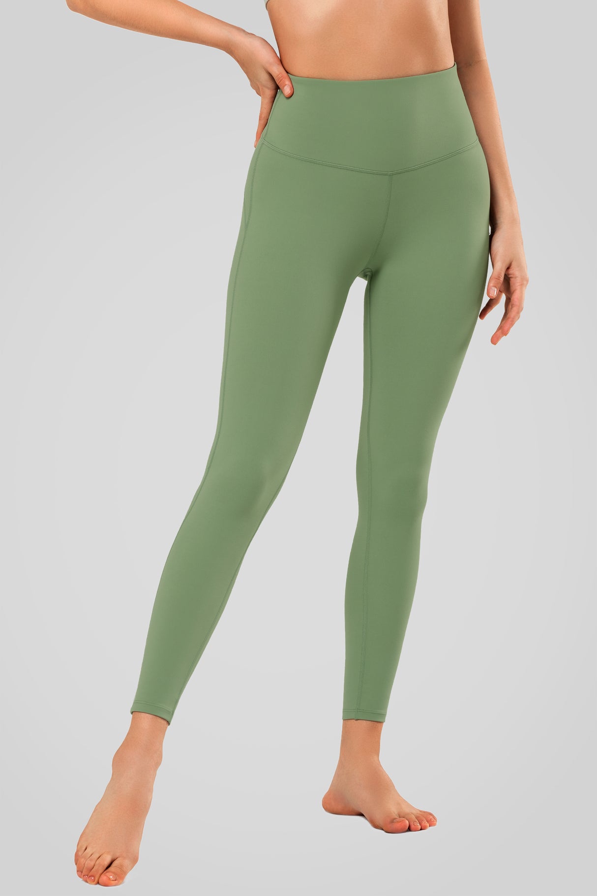 Leggings de yoga Shift suaves y absorbentes de humedad de 62,5 a 67,5 cm | Leggings de soporte ligero para mujer