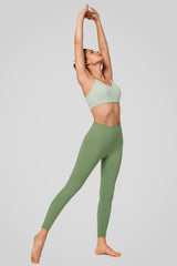 Leggings de yoga Shift suaves y absorbentes de humedad de 62,5 a 67,5 cm | Leggings de soporte ligero para mujer