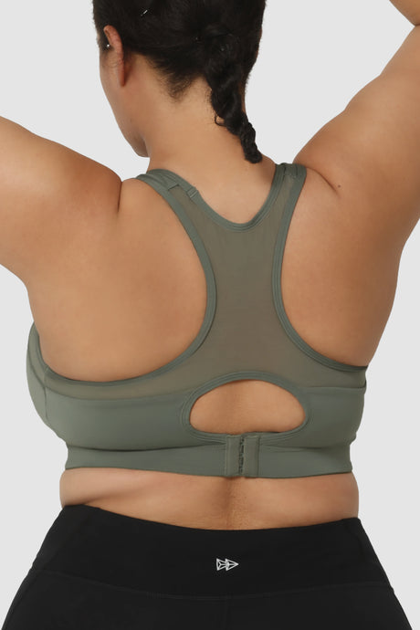 Shift™ Racerback Breathable Full-Coverage Running Bra | Women's High Support Sports Bra