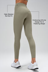 Power™ High Rise Breathable Running Leggings With Pockets 25 Inches | Women's High Support Leggings