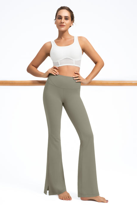 Anywhere™ High Waist Split Hem Flare Pants | Women's Light Support Pants