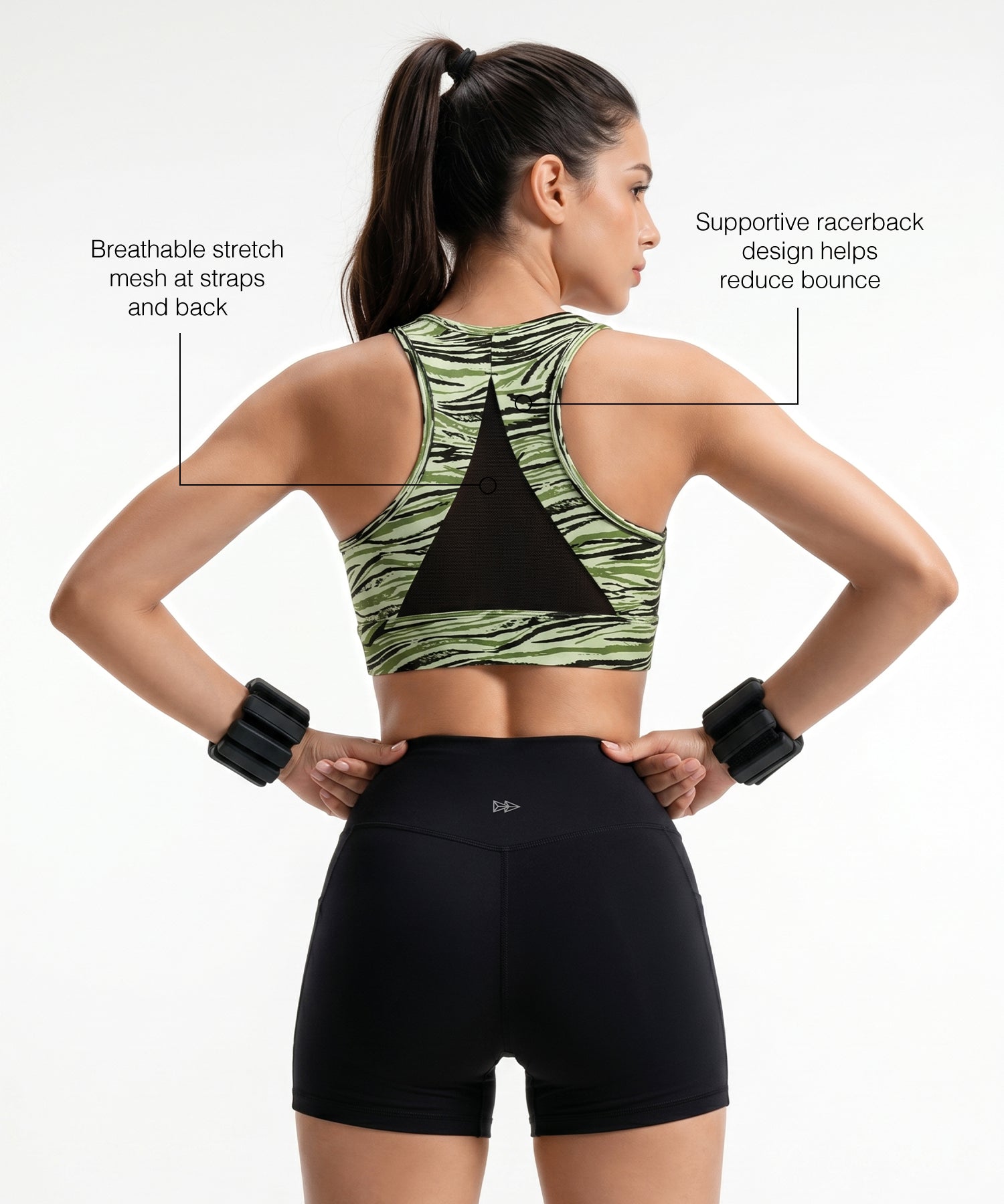 Power Zip-Front Secure High-Support Breathable Training Bra | High