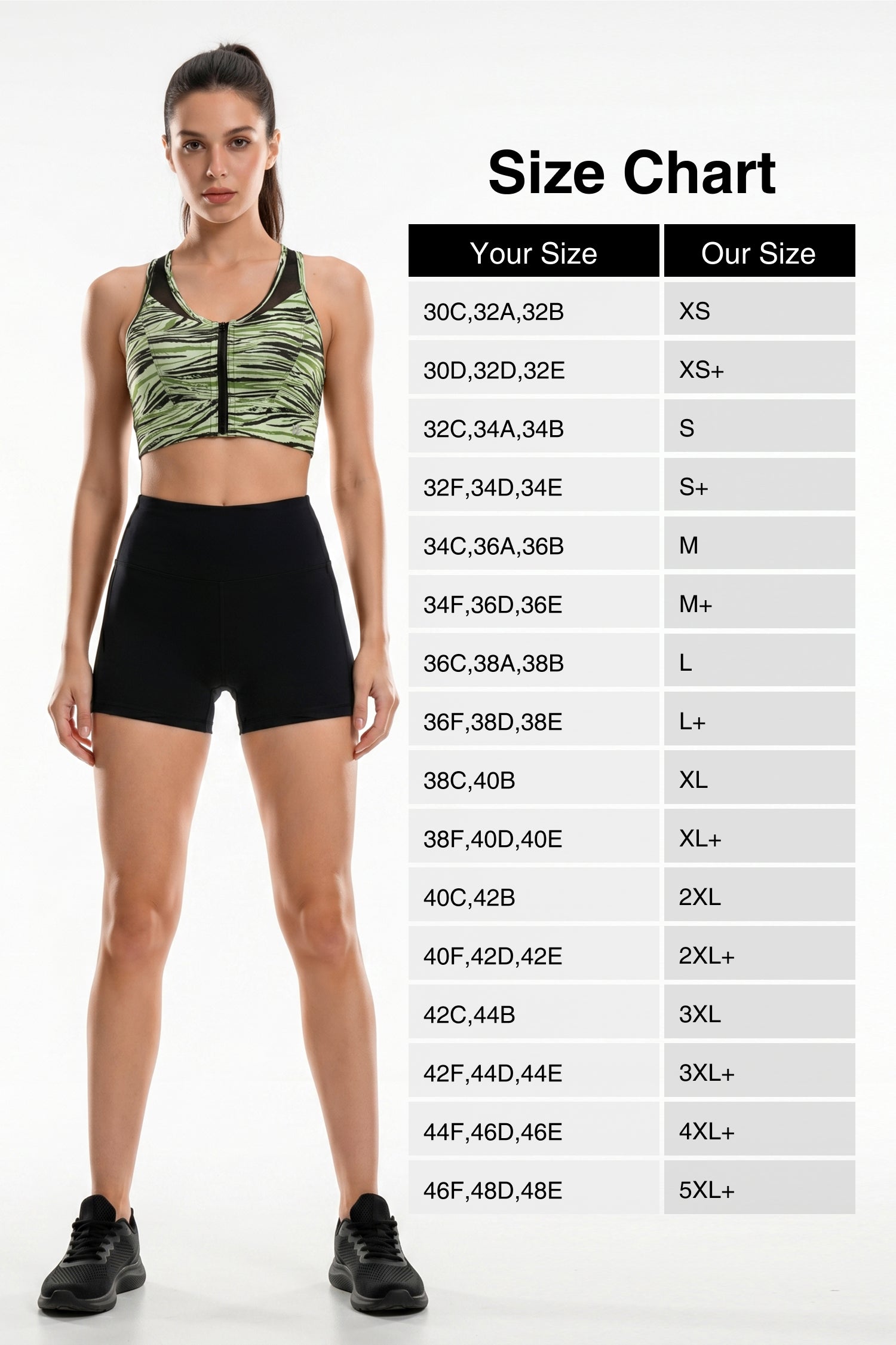 Power™ Zip-Front Secure High-Support Breathable Training Bra