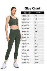 Echo™ Breathable Zip-Front Sustainable High-Support Bra | High-Impact Support Best For Running, HIIT & Training