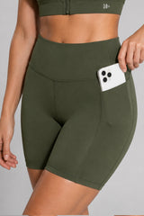 Shift löparshorts med hög midja, tighta, 7,5 cm, 10 cm, 15 cm, 20 cm | Damsportshorts med högt stöd