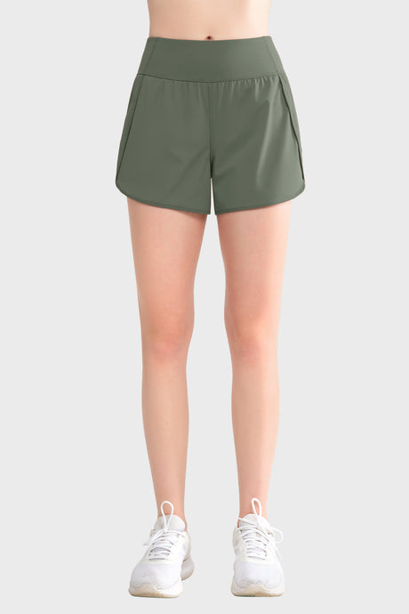 Shift Quick Dry Inner Mesh Workout Shorts mit Tasche 3,5'' | Damen Laufshorts