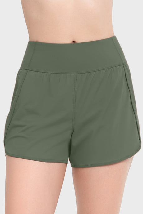 Shift Quick Dry Inner Mesh Workout Shorts mit Tasche 3,5'' | Damen Laufshorts