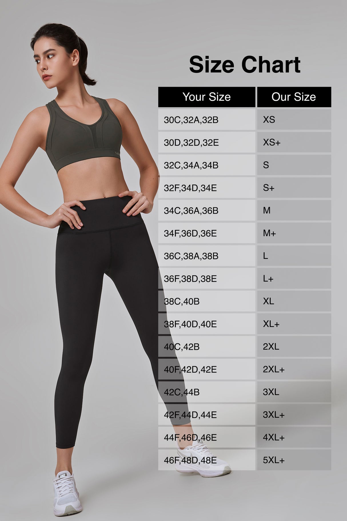 Power™ Cross Back Padded Running Bra | Women's High Support Sports Bra