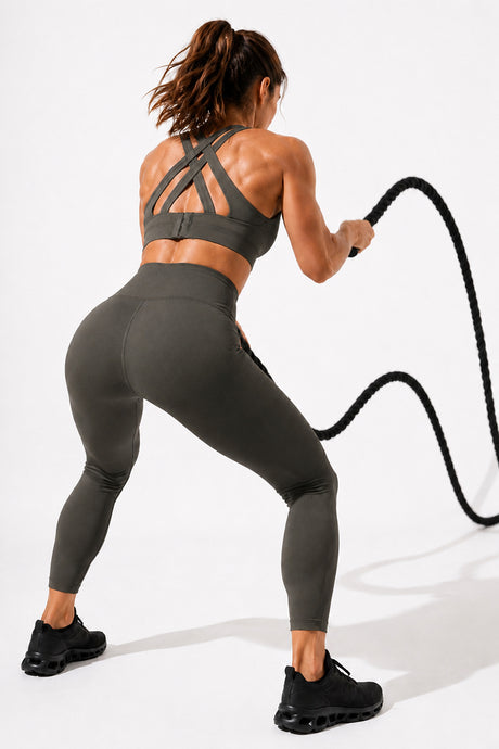 Power™ Cross-Back Breathable High Impact Running Bra | Women's High Support Sports Bra