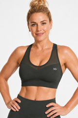 Shift™ Racerback Breathable Full-Coverage Running Bra | Women's High Support Sports Bra