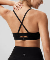 Anywhere Adjustable Thin Strap Removable Pads Sports Bra | Women's Light Support Sports Bra