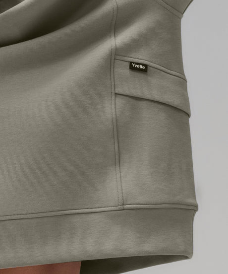 Anywhere Half-Zip Mock Neck Pockets Sweatshirt | Women's Sports Sweatshirt