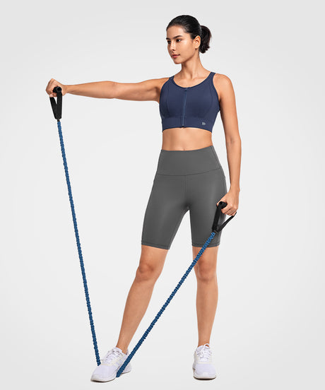 Shift High-Waist Tight Laufshorts 8 Zoll | Damen Sportshorts mit starkem Halt