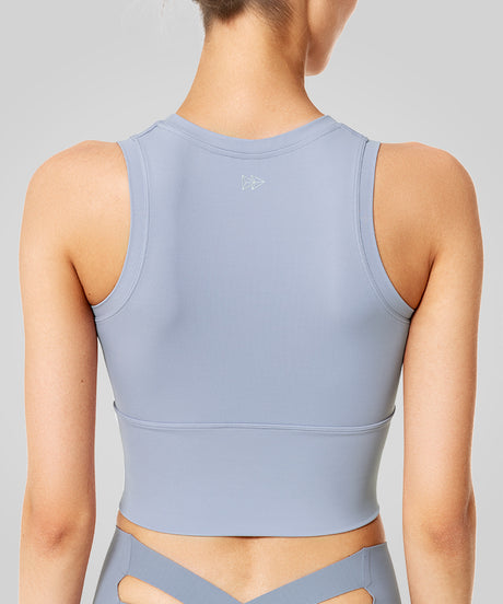 Anywhere High Neck Padded Gym Bra | Women's Light Support Sports Bra