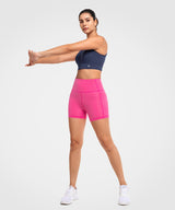 Shift High-Waist Tight Running Shorts 4 Inches | Women's High Support Sports Shorts