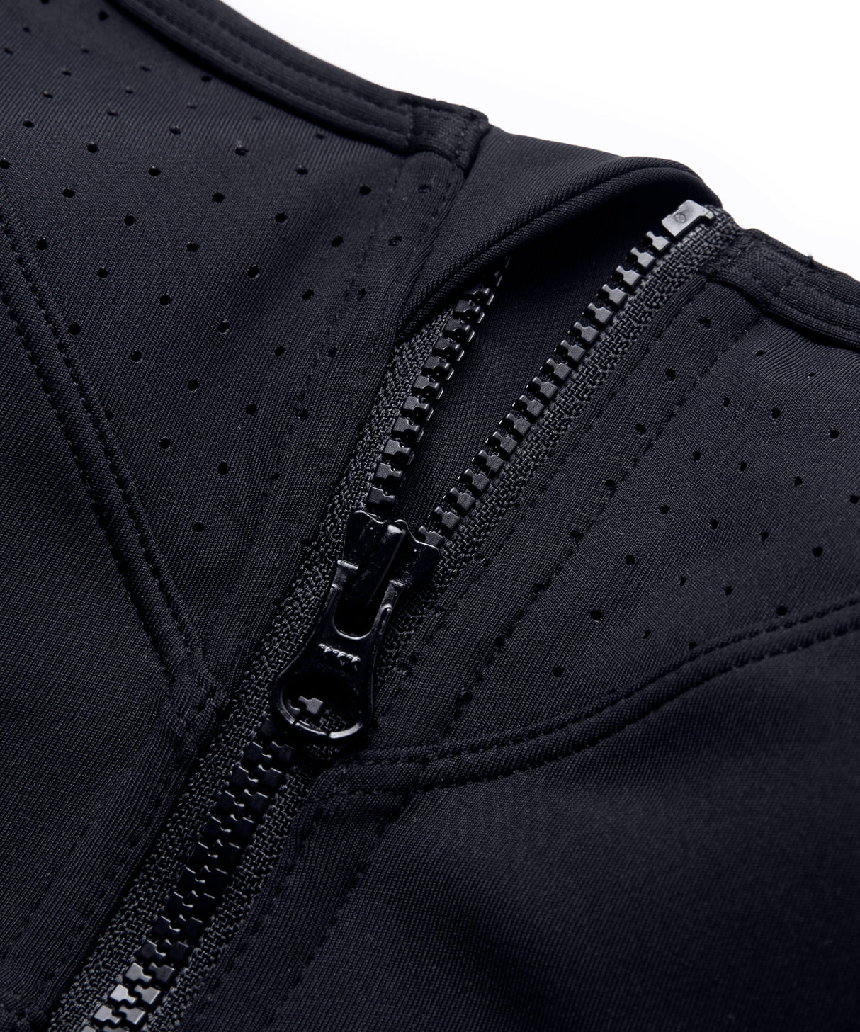 Reggiseno da corsa imbottito con spalline regolabili Power Zip | Reggiseno sportivo ad alto sostegno da donna