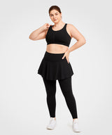 Echo Perforated Zip Front Padded Running Bra | Damen Sport-BH mit starkem Halt