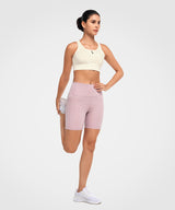 Pantaloncini da corsa aderenti a vita alta Shift, 15 cm | Pantaloncini sportivi ad alto supporto da donna