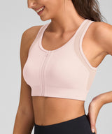Power T-back Mesh Lightweight Running Bra | Women's High Support Sports Bra