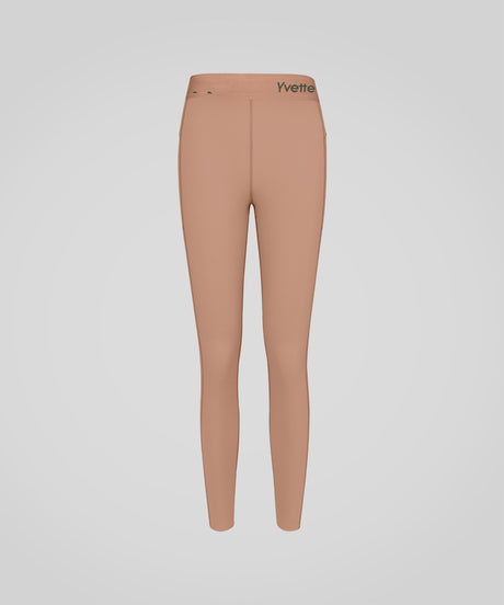 Leggings da corsa foderati con tasche con logo Power a vita alta, 24'' | Leggings da donna con supporto elevato