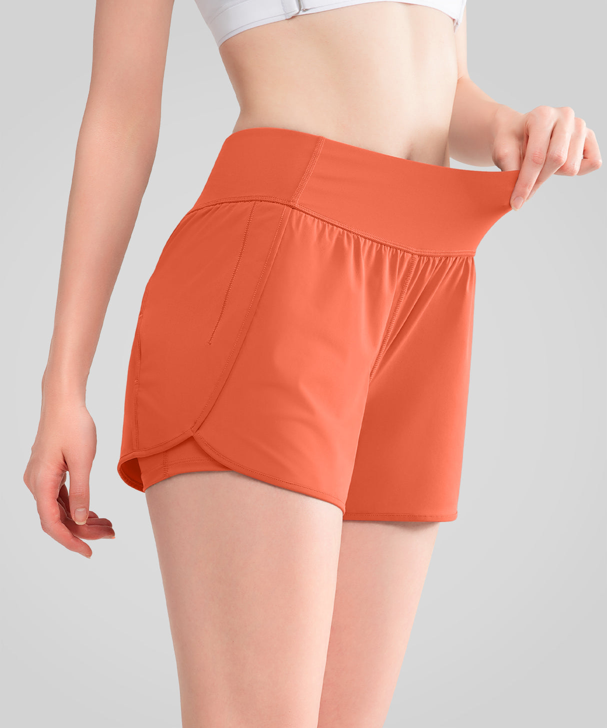 Shift Quick Dry Inner Mesh Workout Shorts mit Tasche 3,5'' | Damen Laufshorts