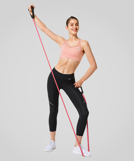 Shift Racerback Mesh gepolsterter Lauf-BH | Damen-Sport-BH mit starkem Halt