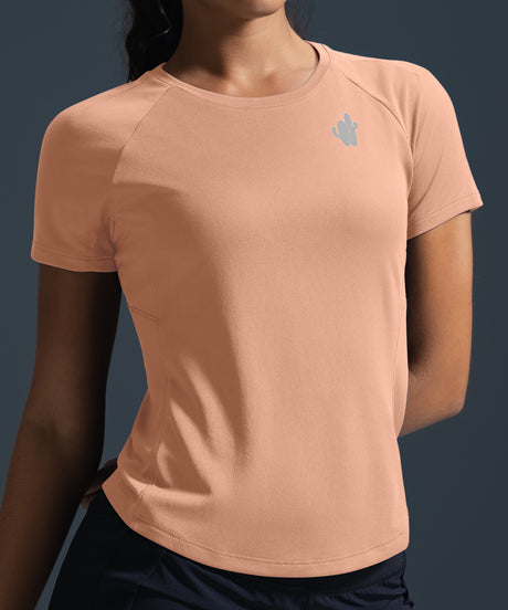 Ultralätt Cool Touch Slim Fit T-shirt | Kortärmad T-shirt för kvinnor