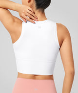 Sujetador deportivo con relleno y cuello alto Anywhere | Sujetador deportivo de sujeción ligera para mujer