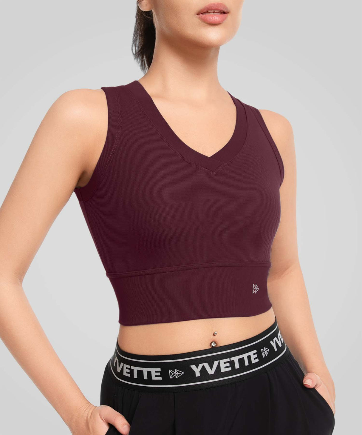 Anywhere V-neck Soft Fitted Yoga Tank | Women's Sports Tank