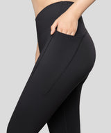 Sculpt Four-way Stretch Fleece Lined Leggings 26''| Women's High Support Leggings