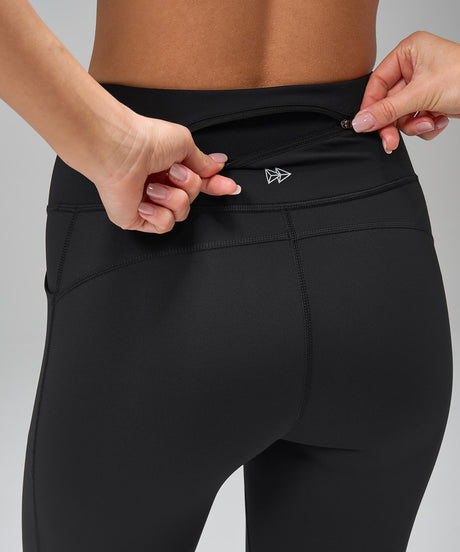Echo Leggings ohne Vordernaht und mit Tasche, 63,5 cm | Leggings mit starkem Halt für Damen