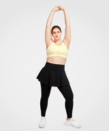 Echo Perforated Zip Front Padded Running Bra | Women's High Support Sports Bra