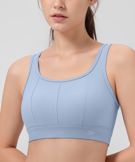 Power Racerback Breathable Lace Mesh Bra | Women's High Support Sports Bra